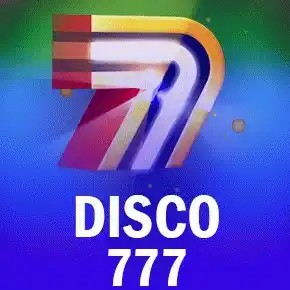 Disco 777 slot icon by OneXTwo Gaming, available at WishWin Casino