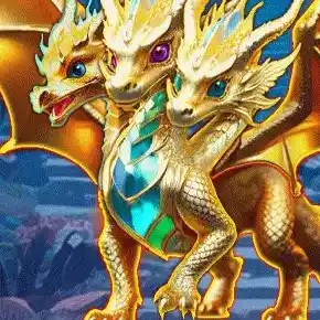 Official Crash Games logo: Dragon Treasure by KA Gaming at WishWin Casino
