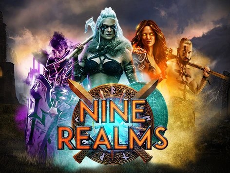 Nine Realms logo – Slots by Red Tiger Gaming at WishWin Casino