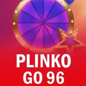 Plinko Go 96 online game logo by OneXTwo Gaming on wishwin-casino.fr