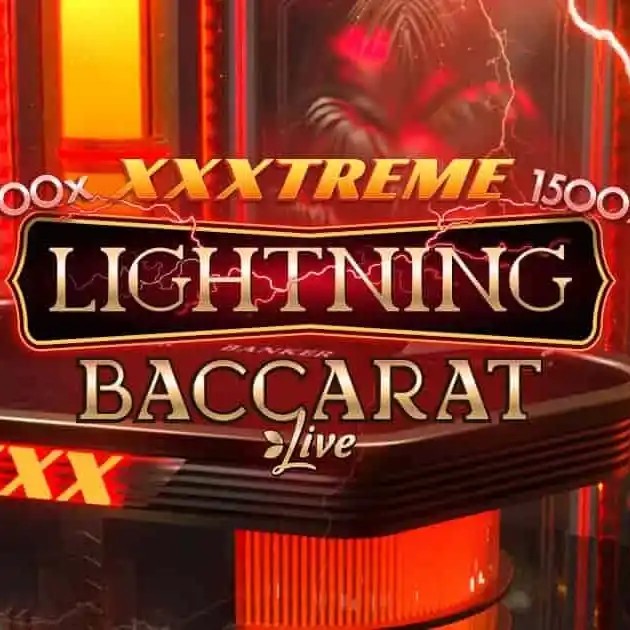 XXXtreme Lightning Baccarat logo – Live Dealer by Evolution at WishWin Casino